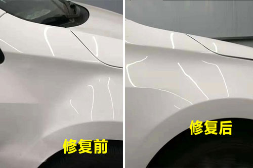 郑州汽车免喷漆修复多少钱